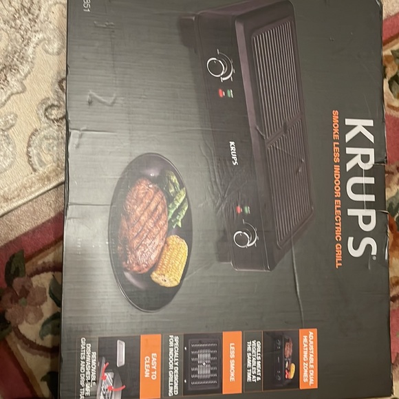 Krups Other Brand New Krups Smoke Less Indoor Grill Priced To Sell